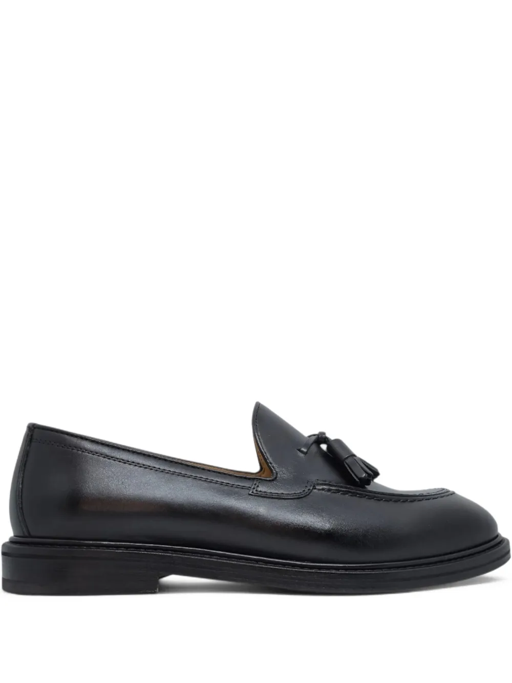 Henderson Baracco tassel leather loafers | Black | Image 1