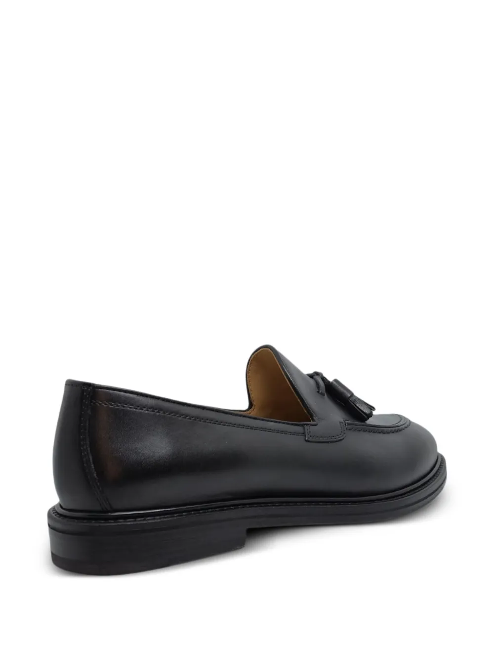 Henderson Baracco tassel leather loafers Black