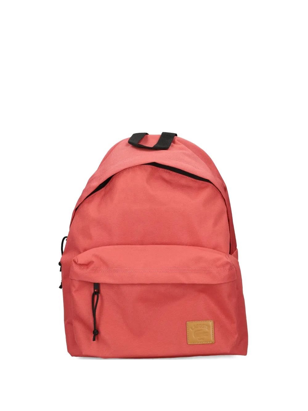 Lacoste Rugzak met trekkoord en logoplakkaat Roze