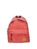 Lacoste logo-plaque drawstring backpack - Pink