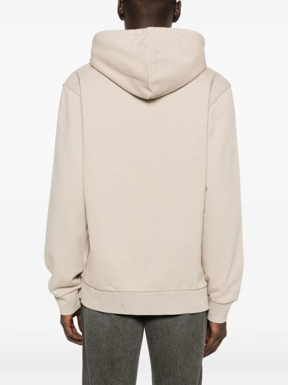 Carhartt Logo-embroidery Hoodie In Neutral