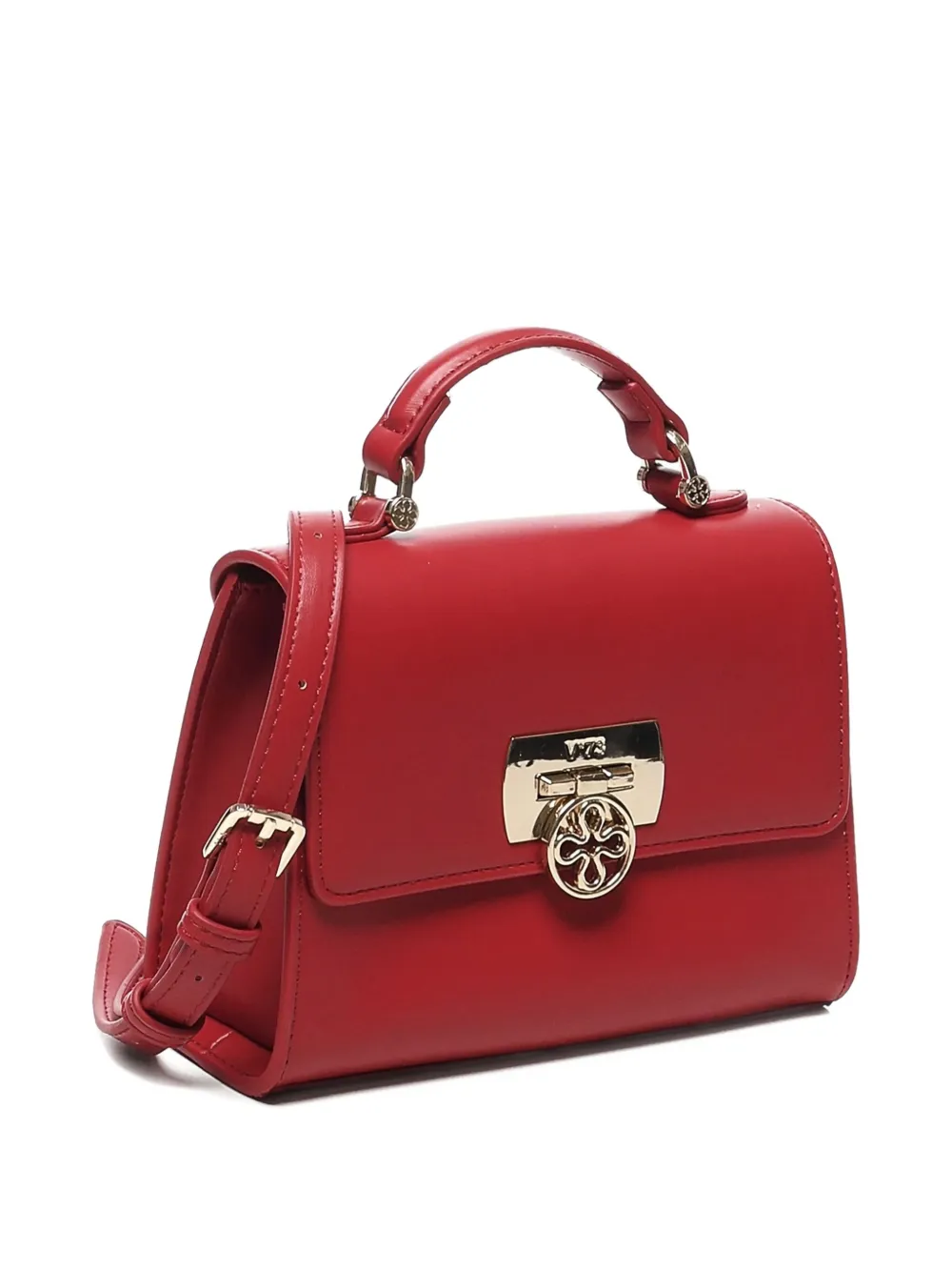  V°73 Top-handle Logo-lock Tote Bag - Red 