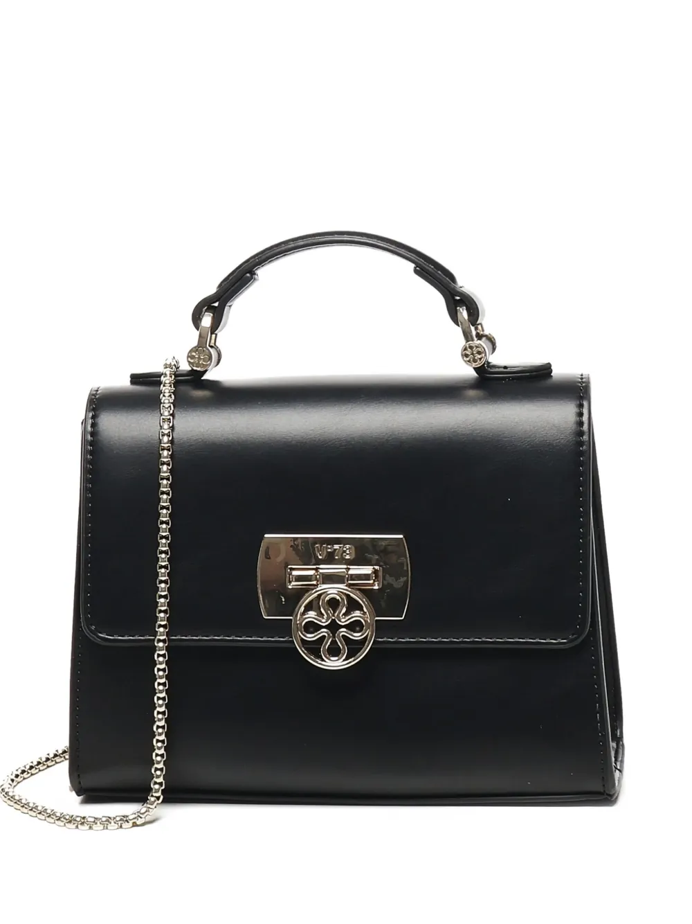V°73 top-handle tote bag | Black | Image 1