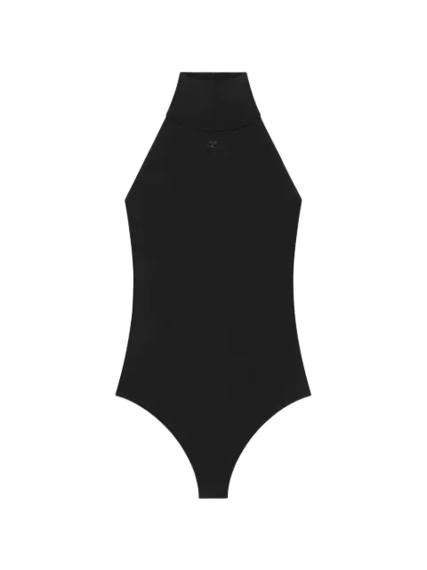 Courrèges body con cuello halter