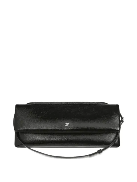 Courrèges naplack leather shoulder bag