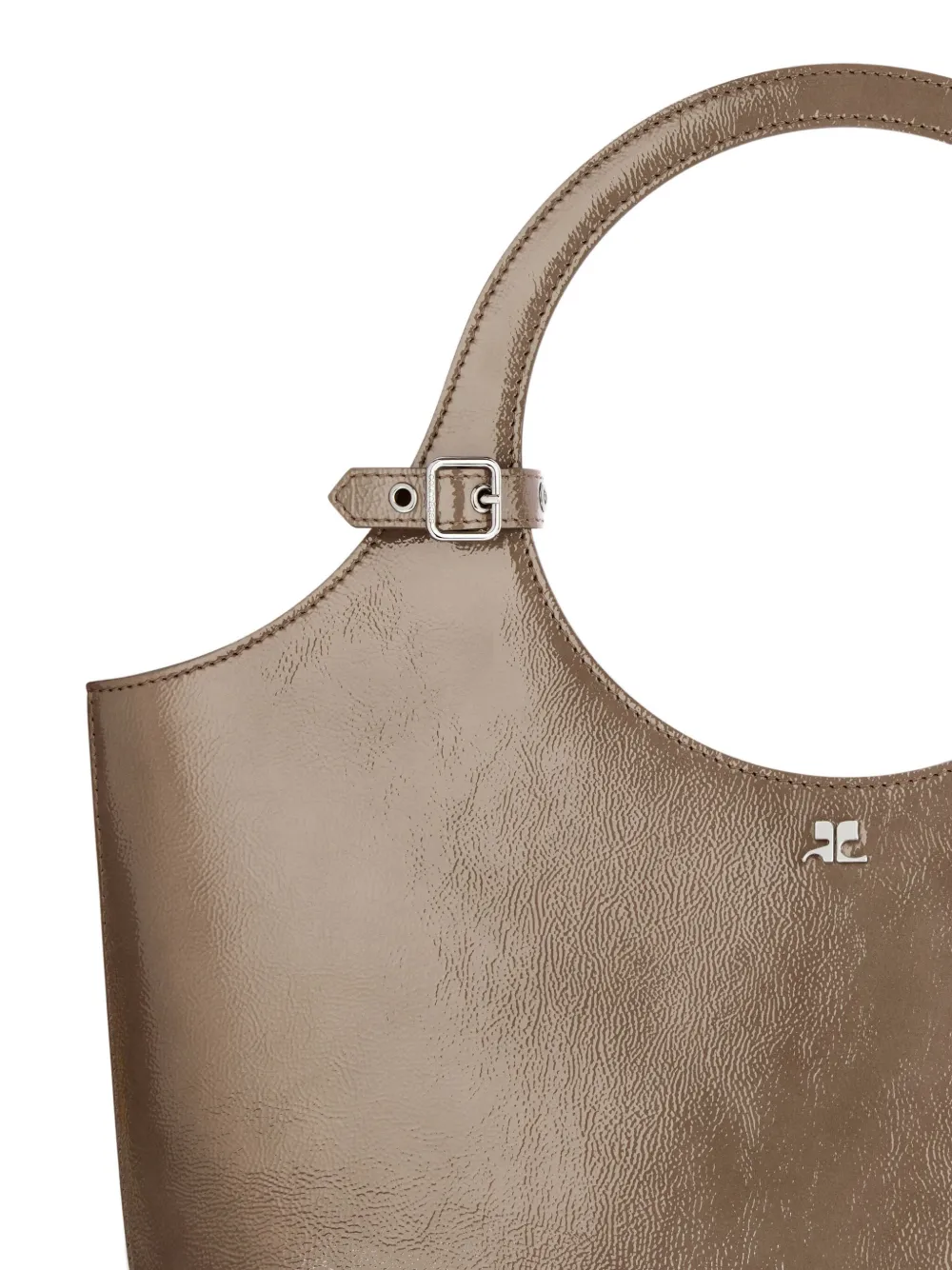 Courrèges Holy medium shopper Bruin