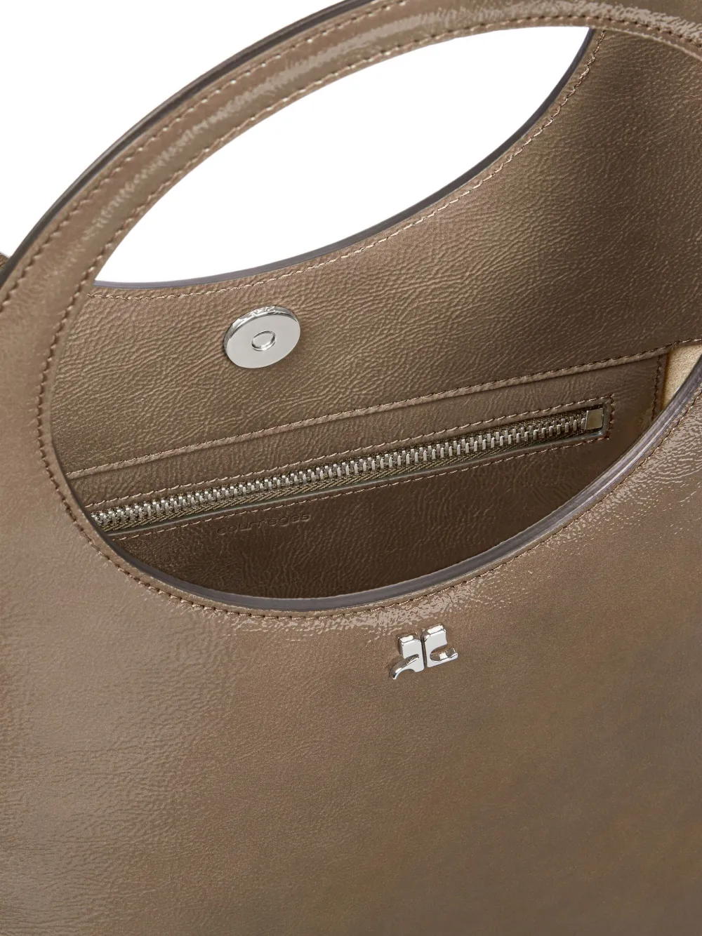 Courrèges Holy medium shopper Bruin