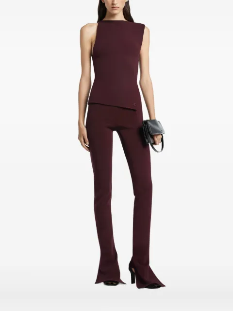 Courrèges oblique interlock top