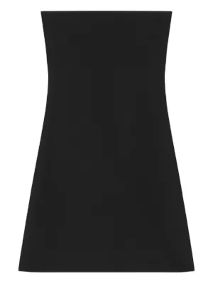 knee length dresses for ladies Lucia White Eyelet Strapless Mini Dress