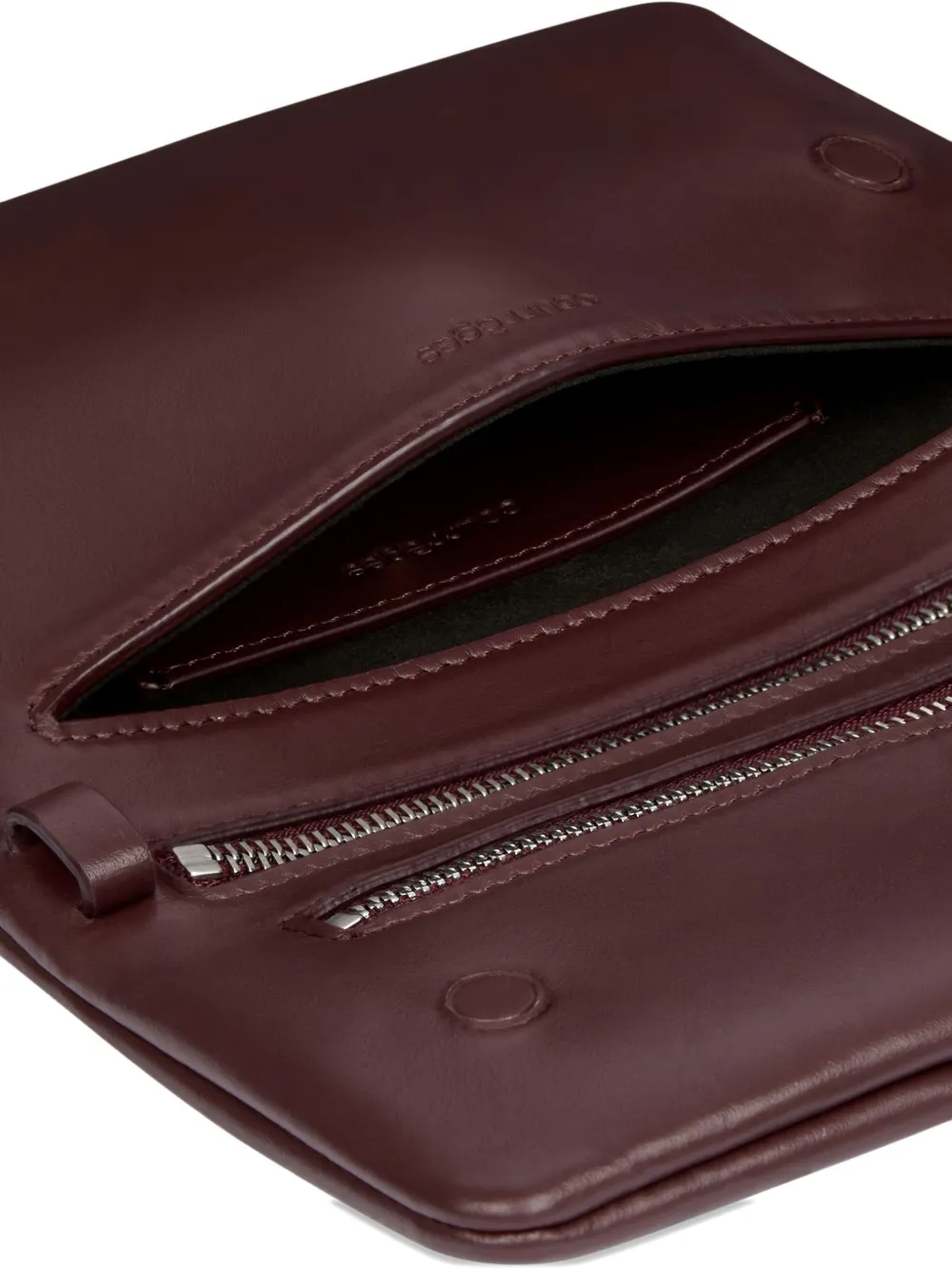 Courrèges Mini Cuff Schultertasche In Brown