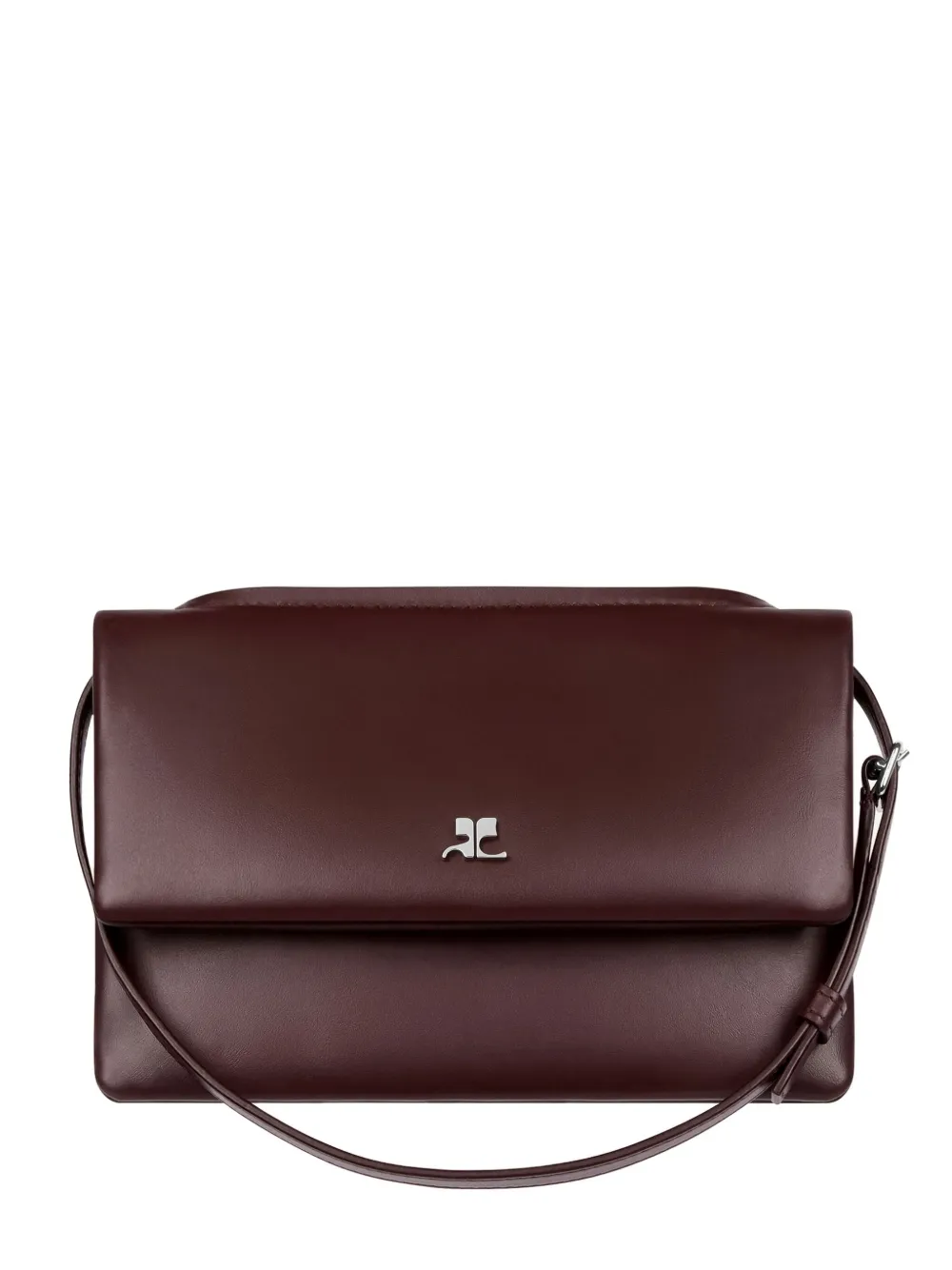 Courrèges Mini Cuff Schultertasche In Brown