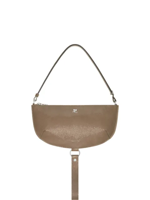 Courrèges Holy Eclipse leather shoulder bag