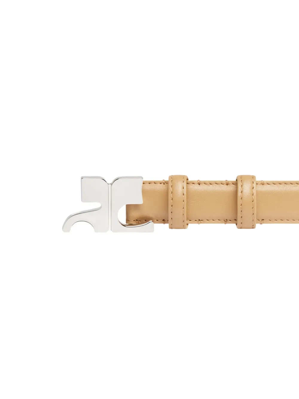 Courrèges buckle-fastening belt - Beige
