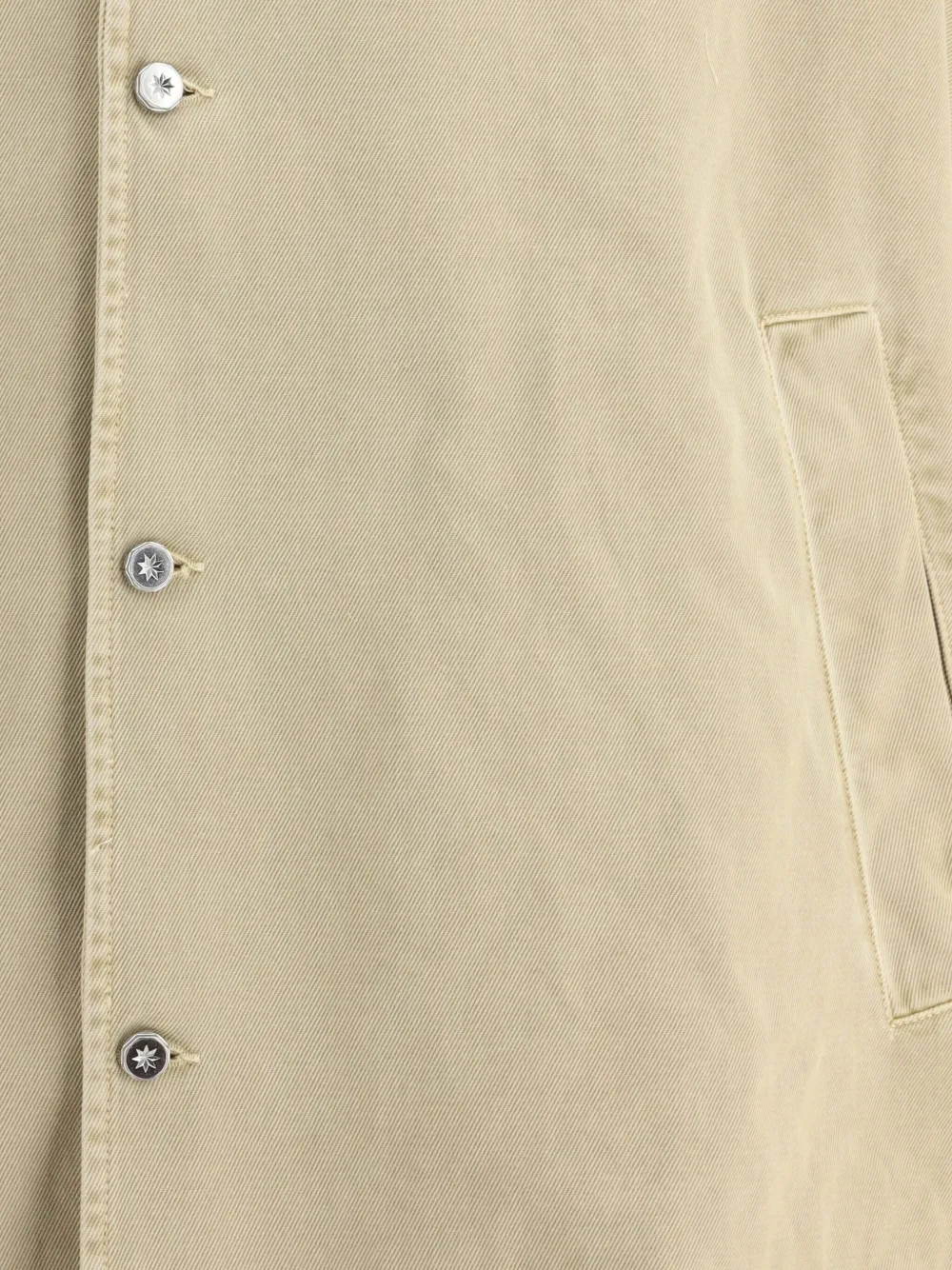  Pdf Corduroy-collar Jacket - Neutrals 