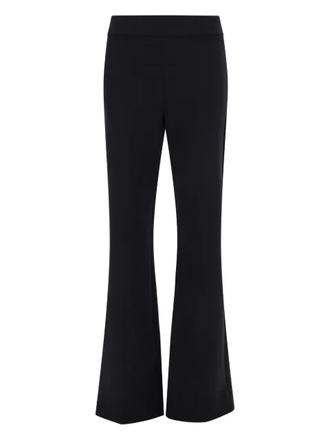 Avenue Montaigne fitted flared trousers