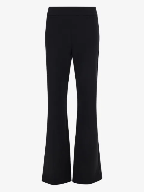 Avenue Montaigne fitted flared trousers