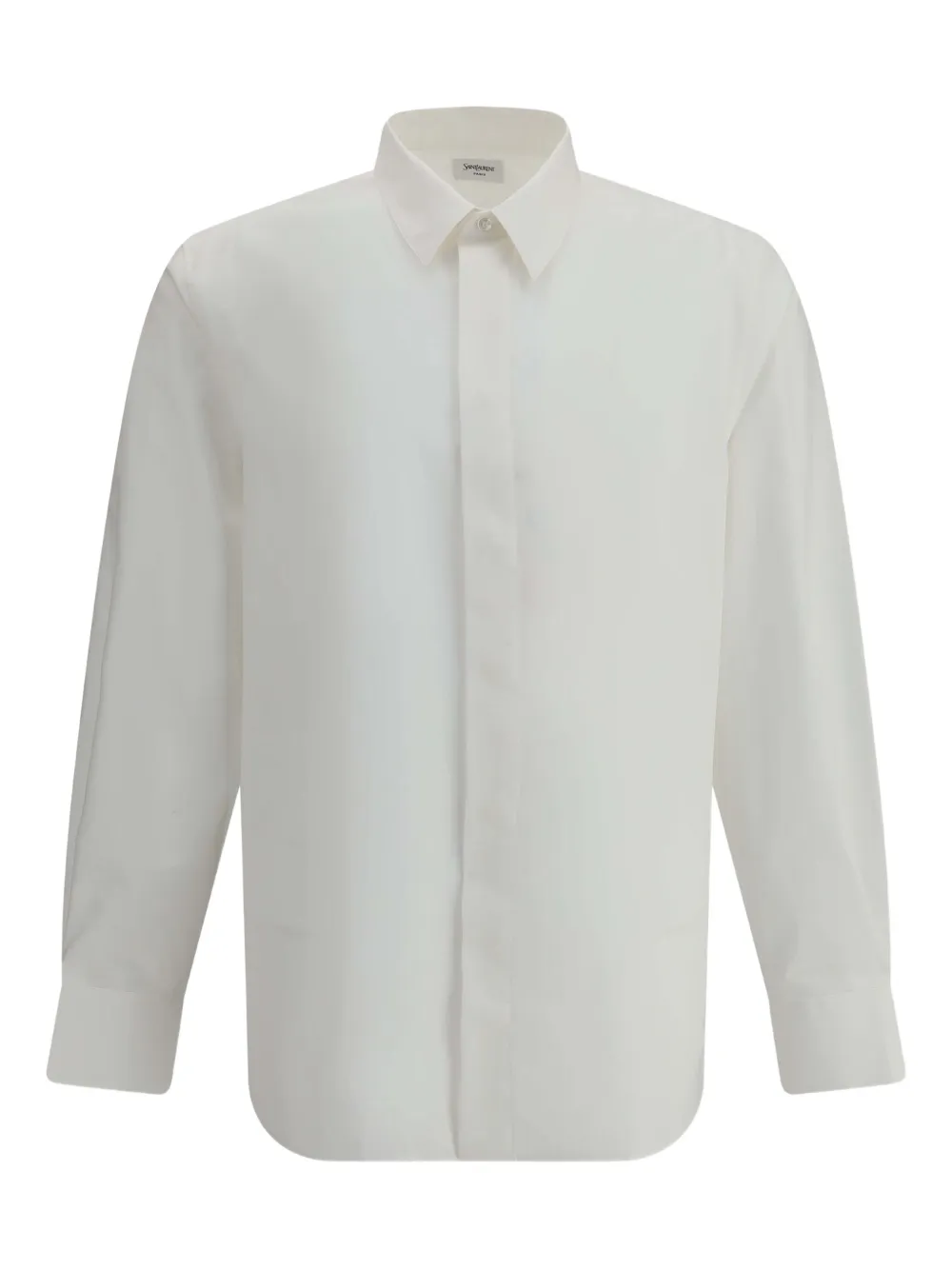 Saint Laurent long-sleeve button-down shirt | White | Image 1