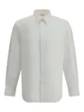 Saint Laurent long-sleeve button-down shirt - White