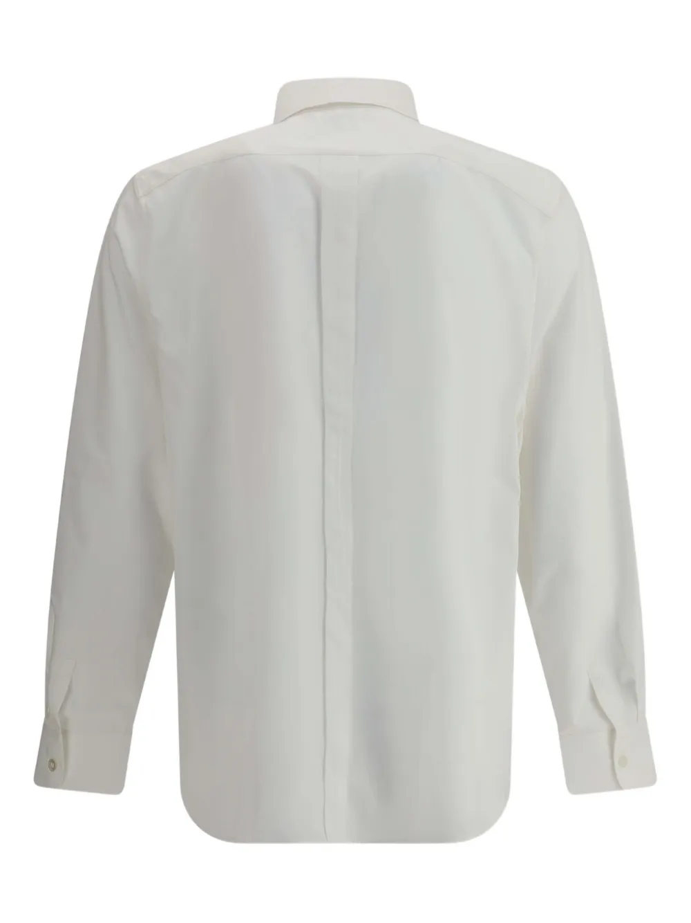 Saint Laurent long-sleeve button-down shirt - Wit