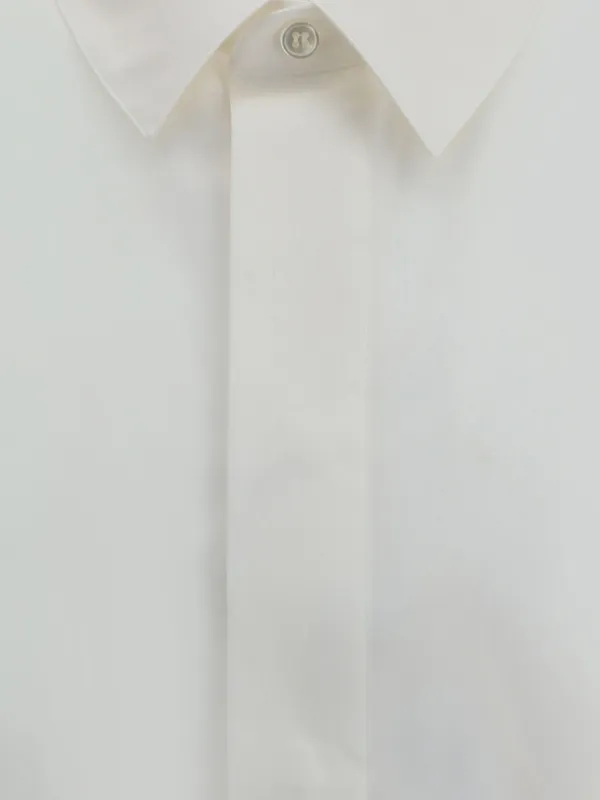 Saint Laurent long-sleeve button-down Shirt | White | FARFETCH