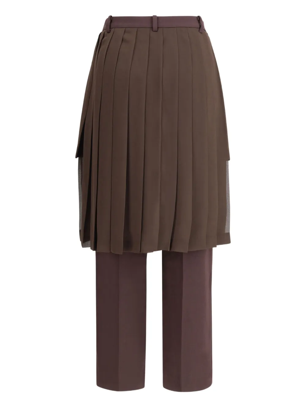 Undercover Broek met geplooid vlak - Bruin