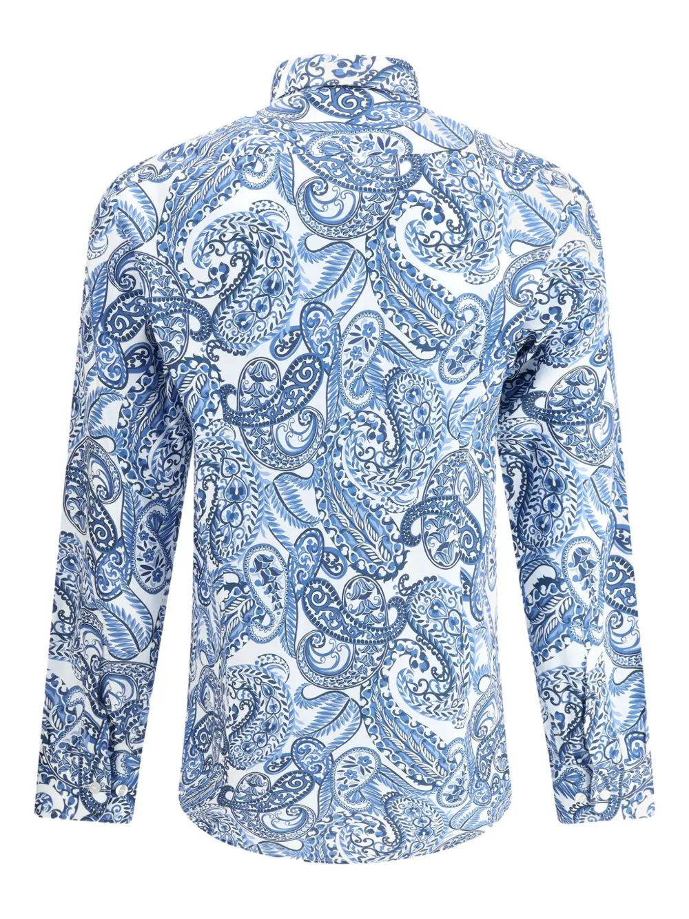 ETRO Overhemd met paisley-print Blauw