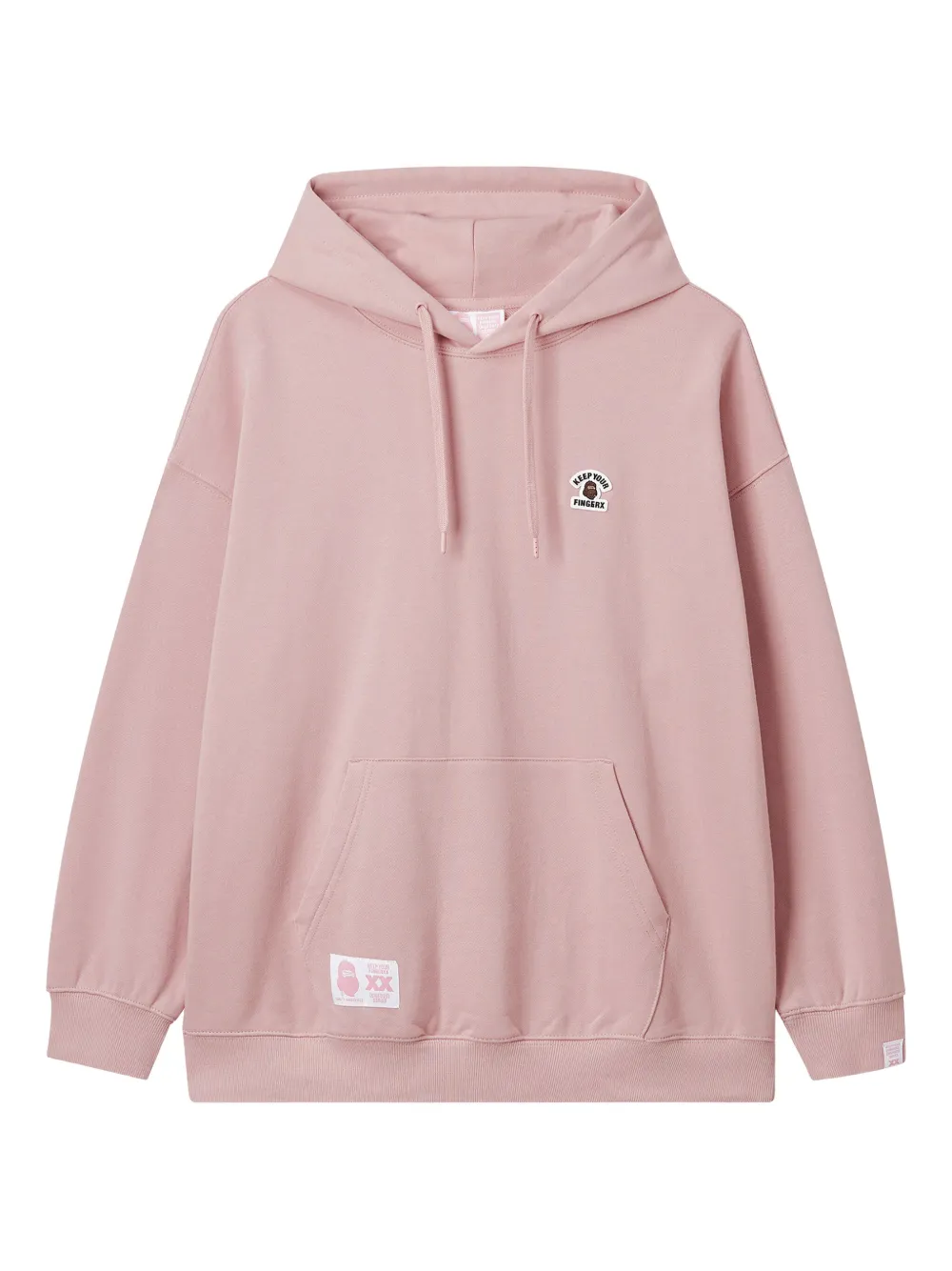 FINGERCROXX Hoodie met logopatch Roze