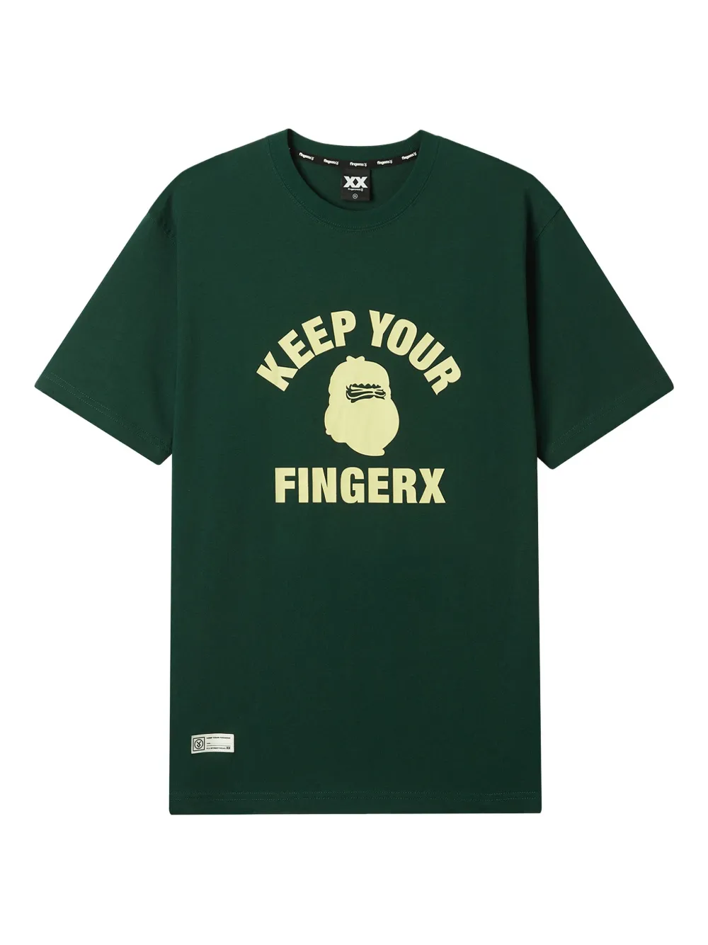 Fingercroxx Graphic-print T-shirt In Green