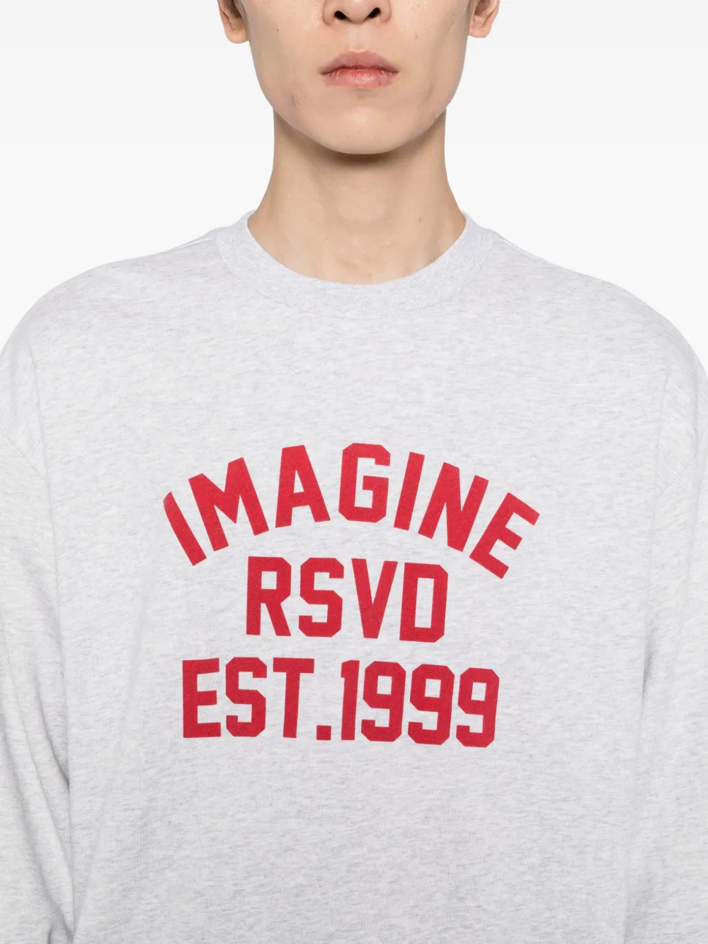 Izzue Printed Sweatshirt In Gray
