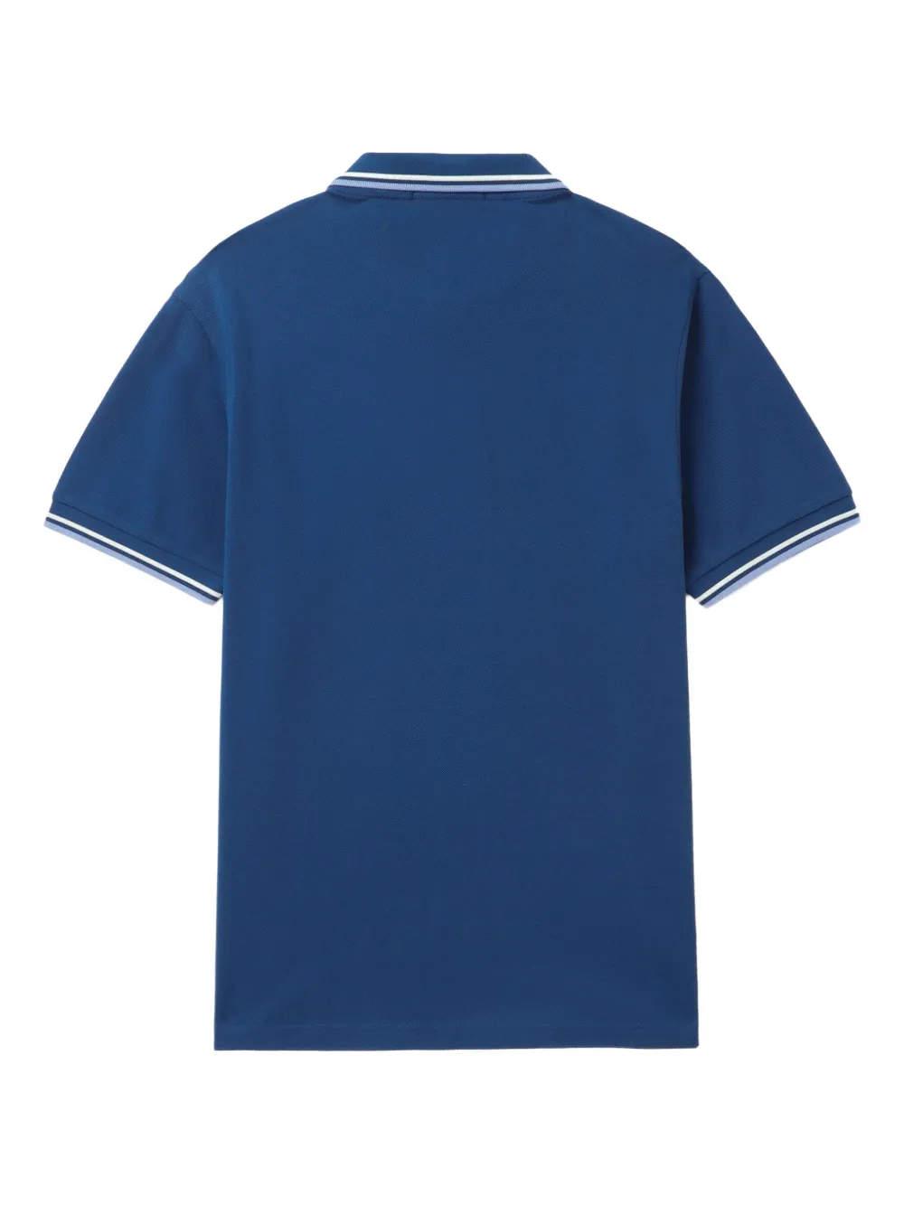 Fred Perry Poloshirt met gestreepte kraag Blauw