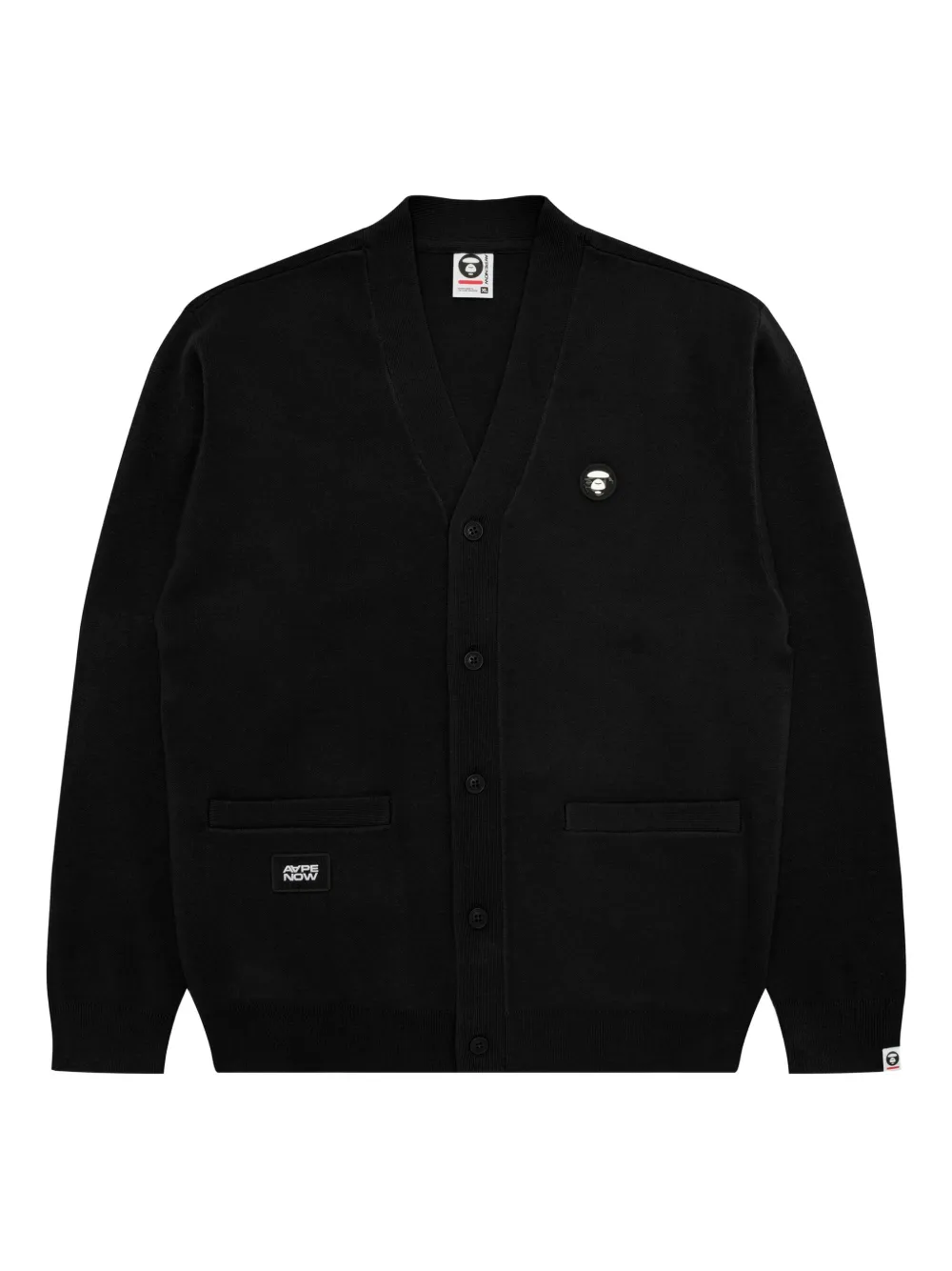 AAPE BY *A BATHING APE Head vest met opgestikte zak Zwart