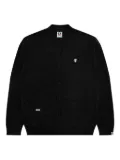AAPE BY *A BATHING APE® Ape Head patch-pocket cardigan - Black