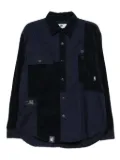 CHOCOOLATE patchwork shirt - Blue