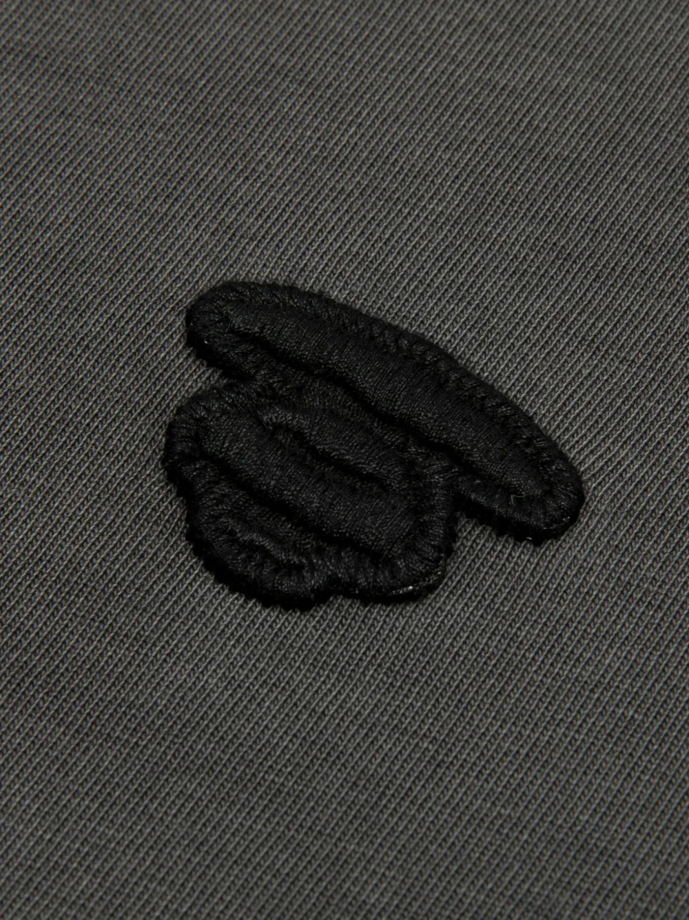 AAPE BY *A BATHING APE T-shirt met contrasterend vlak Zwart