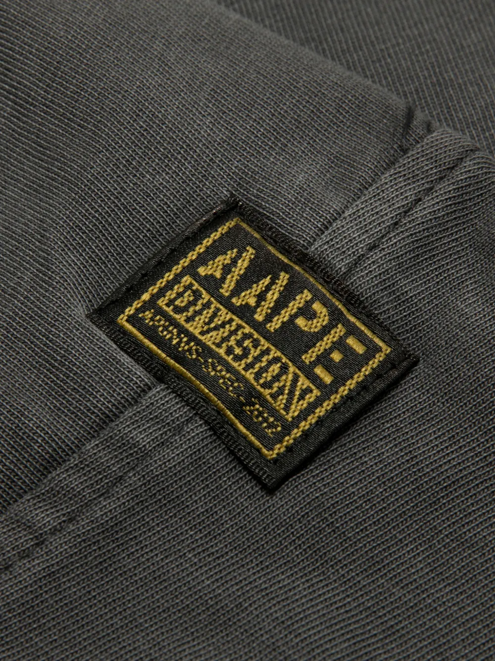 AAPE BY *A BATHING APE T-shirt met contrasterend vlak Zwart