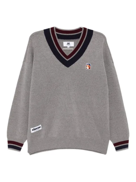 CHOCOOLATE 도그 패치 스웨터