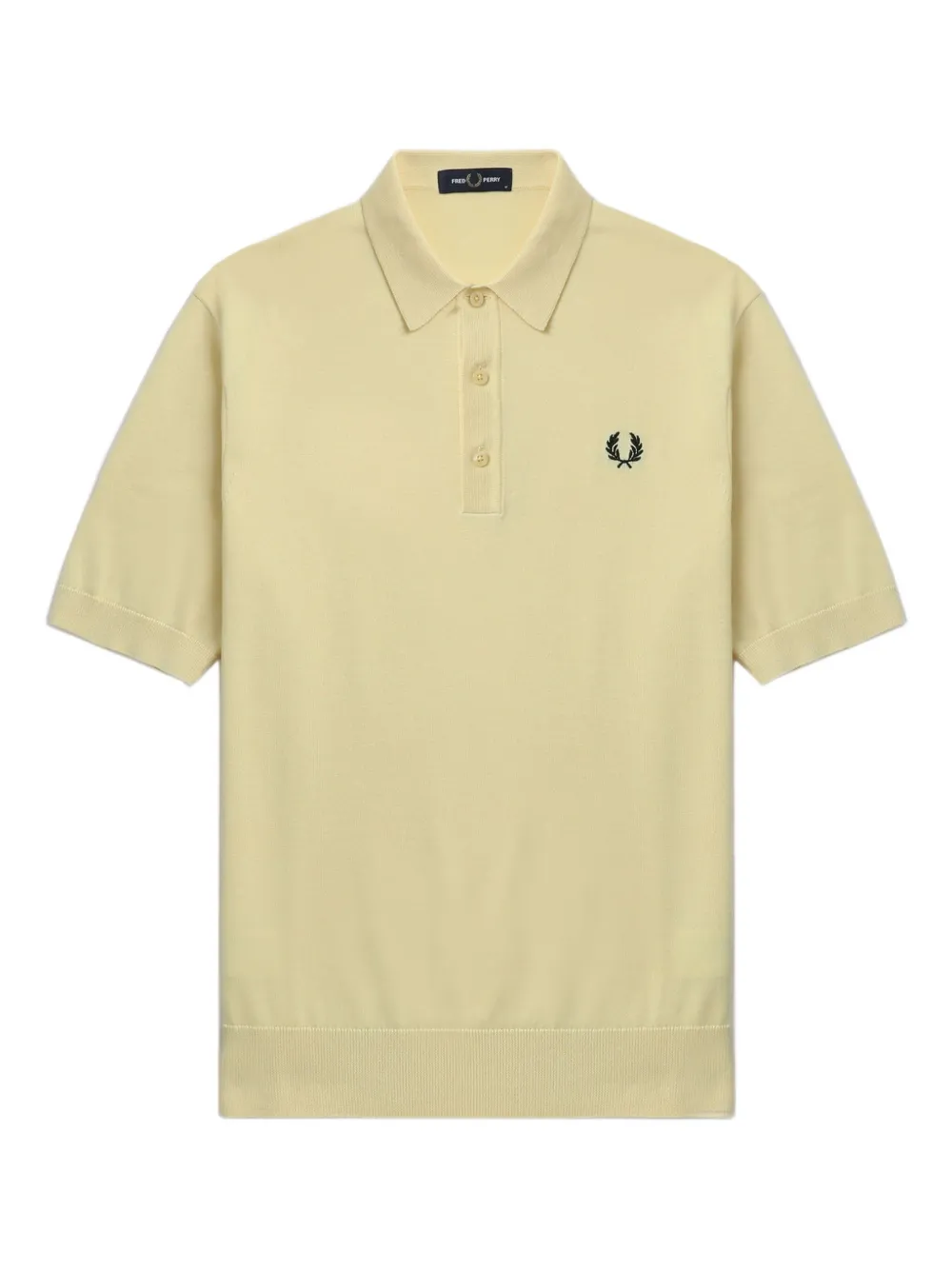 Fred Perry Poloshirt met korte mouwen Geel