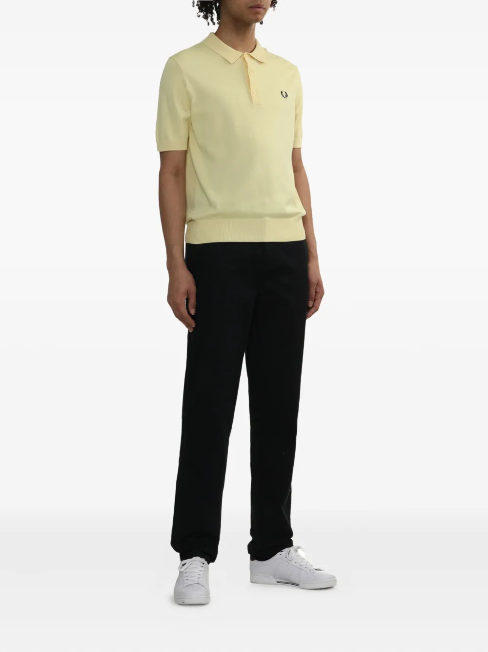Fred Perry Poloshirt met korte mouwen Geel