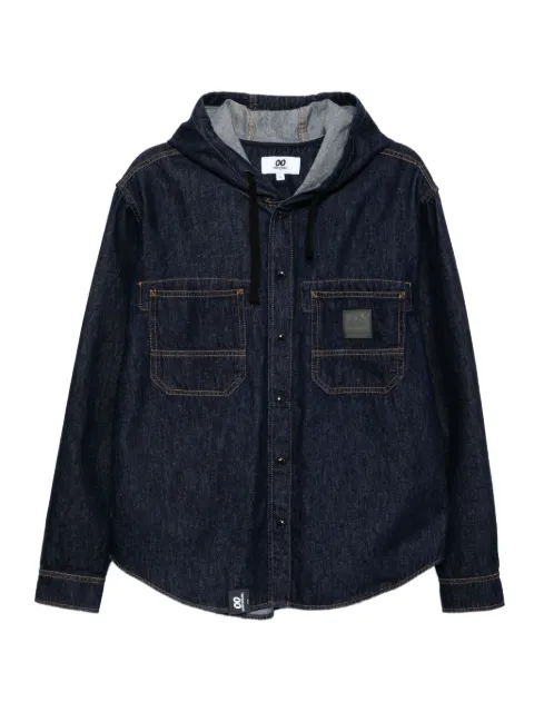 CHOCOOLATE hooded denim shirt