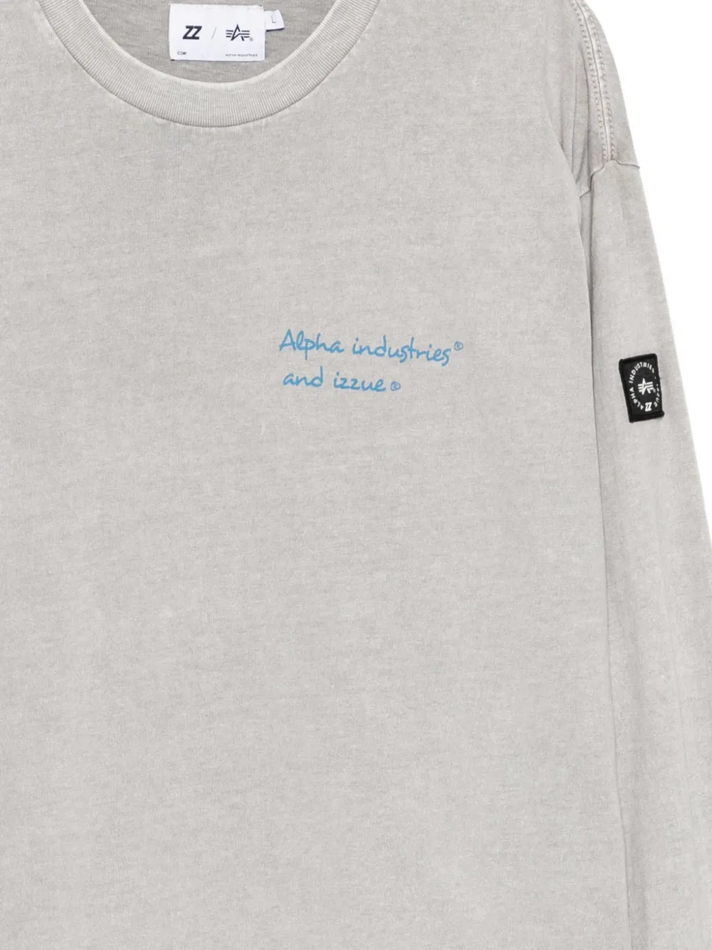 Izzue Cotton T-shirt In Gray