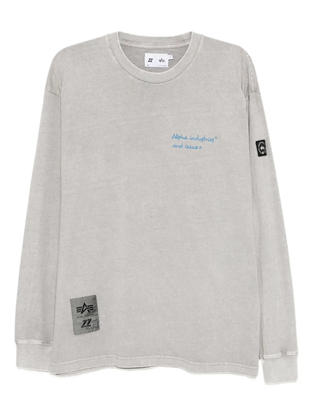 izzue cotton T-shirt | Grey | Image 1