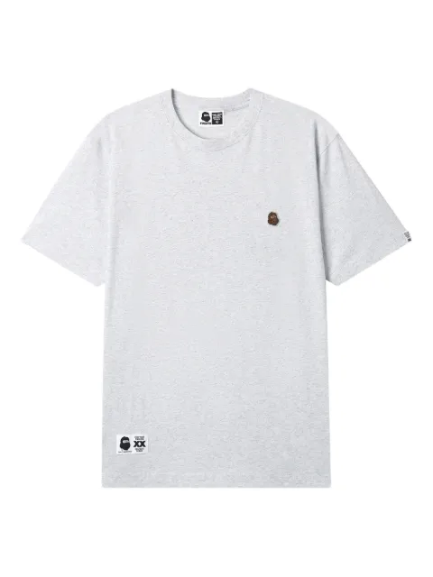 FINGERCROXX logo-patch cotton T-shirt