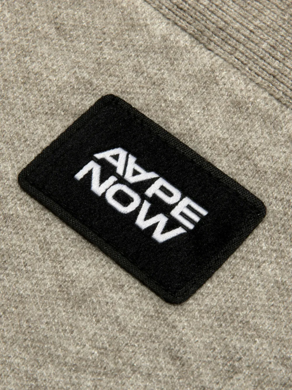 AAPE BY *A BATHING APE Head vest met opgestikte zak Beige