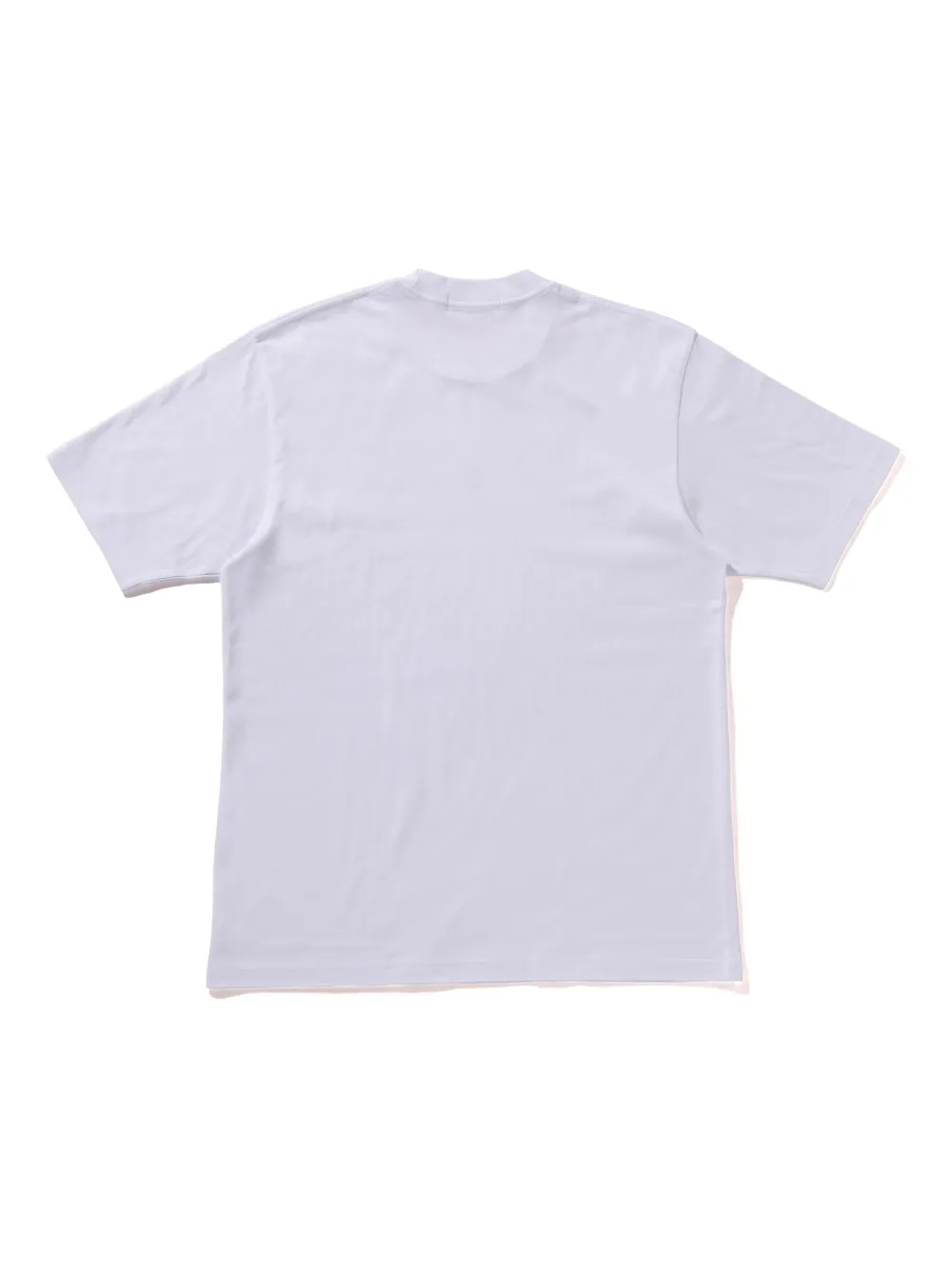 A BATHING APE Ape Face T-shirt met logo - Wit