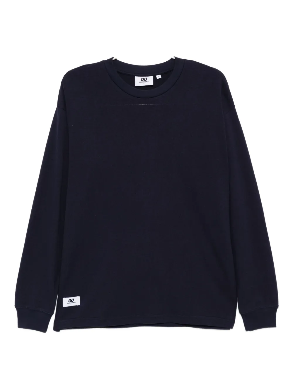 Chocoolate Long-sleeve T-shirt In Blue
