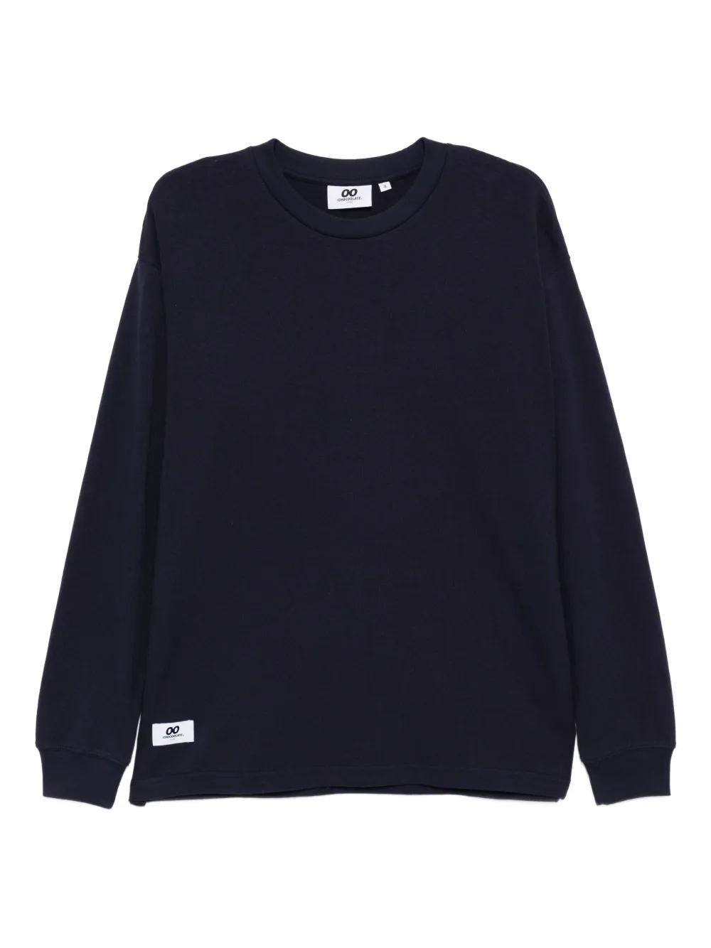 CHOCOOLATE long-sleeve T-shirt | Blue | Image 1