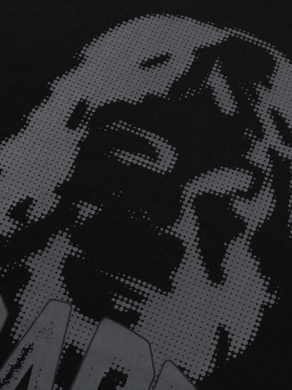 A BATHING APE T-shirt met Beethoven-print - Zwart