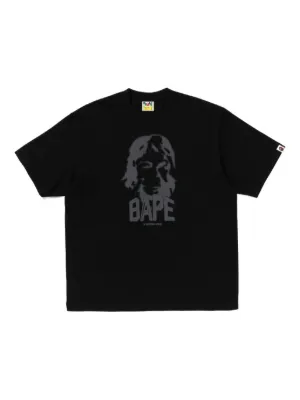 A BATHING APE® ロゴ Tシャツ | ブラック | FARFETCH JP