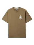 FINGERCROXX skull-crossbones cotton T-shirt - Brown