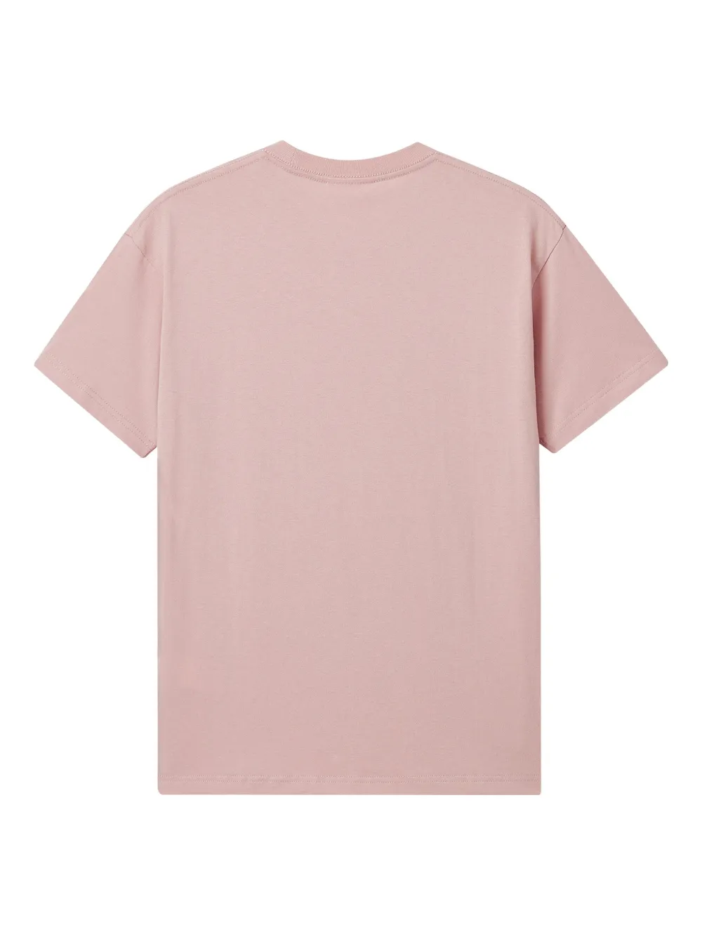 Fingercroxx Embroidered Cotton T-shirt In Pink